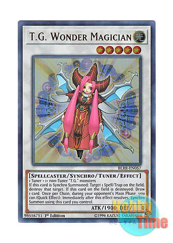 画像1: 英語版 BLRR-EN057 T.G. Wonder Magician TG ワンダー・マジシャン (ウルトラレア) 1st Edition