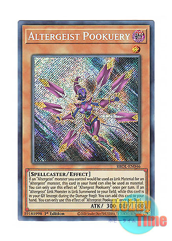 画像1: 英語版 BROL-EN046 Altergeist Pookuery オルターガイスト・プークエリ (シークレットレア) 1st Edition