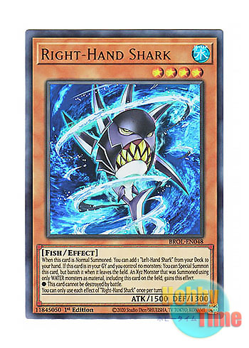 画像1: 英語版 BROL-EN048 Right-Hand Shark ライトハンド・シャーク (ウルトラレア) 1st Edition