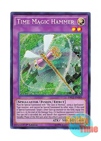 画像1: 英語版 DRL2-EN009 Time Magic Hammer タイムマジック・ハンマー (シークレットレア) 1st Edition