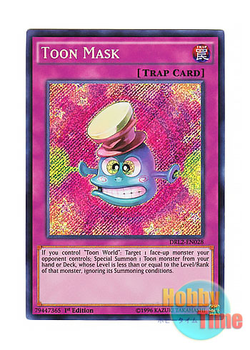 画像1: 英語版 DRL2-EN028 Toon Mask トゥーン・マスク (シークレットレア) 1st Edition