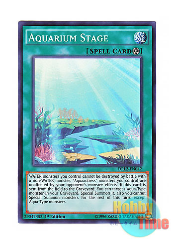 画像1: 英語版 DRL2-EN042 Aquarium Stage 水舞台 (スーパーレア) 1st Edition