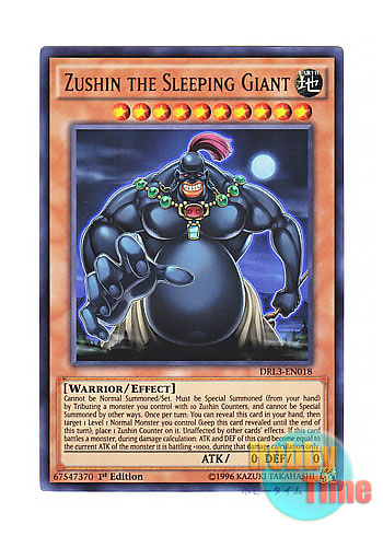 画像1: 英語版 DRL3-EN018 Zushin the Sleeping Giant 眠れる巨人ズシン (ウルトラレア) 1st Edition