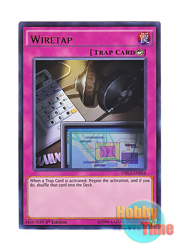 画像1: 英語版 DRL3-EN054 Wiretap ギャクタン (ウルトラレア) 1st Edition