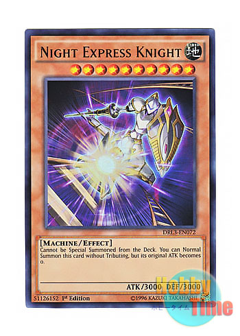 画像1: 英語版 DRL3-EN072 Night Express Knight 深夜急行騎士ナイト・エクスプレス・ナイト (ウルトラレア) 1st Edition