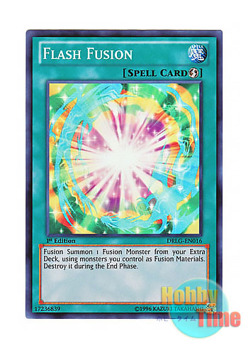画像1: 英語版 DRLG-EN016 Flash Fusion 瞬間融合 (スーパーレア) 1st Edition