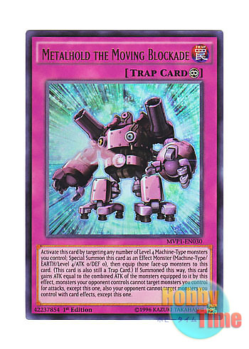 画像1: 英語版 MVP1-EN030 Metalhold the Moving Blockade 機動要塞 メタル・ホールド (ウルトラレア) 1st Edition