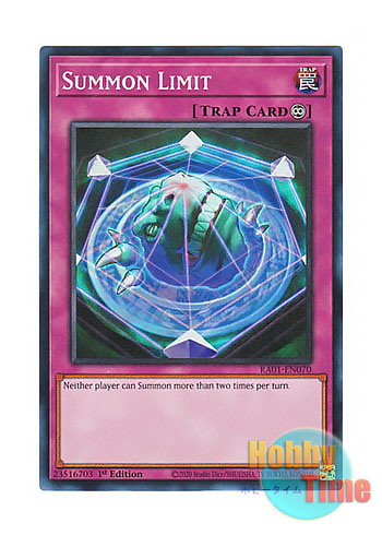 画像1: 英語版 RA01-EN070 Summon Limit サモンリミッター (スーパーレア) 1st Edition