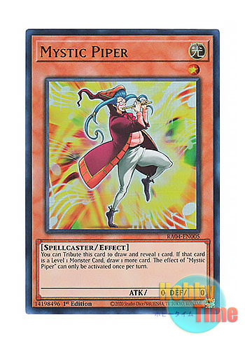画像1: 英語版 RA04-EN005 Mystic Piper ミスティック・パイパー (ウルトラレア) 1st Edition
