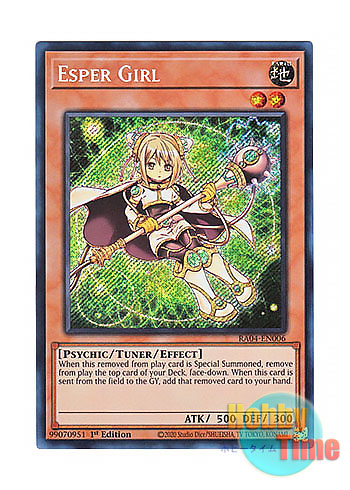 画像1: 英語版 RA04-EN006 Esper Girl サイ・ガール (シークレットレア) 1st Edition