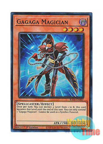 画像1: 英語版 RA04-EN007 Gagaga Magician ガガガマジシャン (スーパーレア) 1st Edition