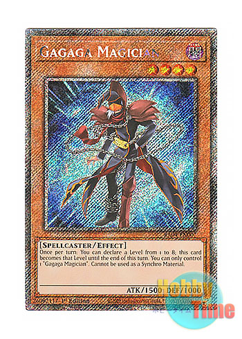 画像1: 英語版 RA04-EN007 Gagaga Magician ガガガマジシャン (プラチナシークレットレア) 1st Edition