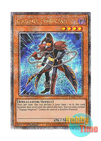 画像1: 英語版 RA04-EN007 Gagaga Magician ガガガマジシャン (クォーターセンチュリーシークレットレア) 1st Edition