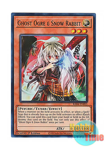 画像1: 英語版 RA04-EN015 Ghost Ogre & Snow Rabbit 幽鬼うさぎ (スーパーレア) 1st Edition