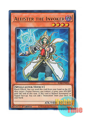 画像1: 英語版 RA04-EN024 Aleister the Invoker 召喚師アレイスター (ウルトラレア) 1st Edition