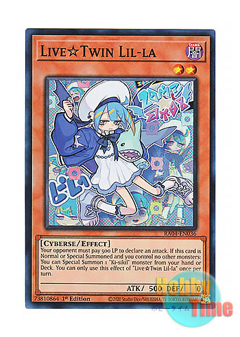 画像1: 英語版 RA04-EN036 Live☆Twin Lil-la Live☆Twin リィラ (スーパーレア) 1st Edition