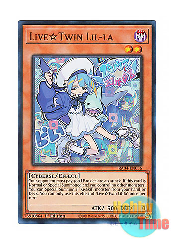画像1: 英語版 RA04-EN036 Live☆Twin Lil-la Live☆Twin リィラ (ウルトラレア) 1st Edition