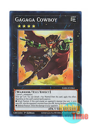 画像1: 英語版 RA04-EN064 Gagaga Cowboy ガガガガンマン (スーパーレア) 1st Edition