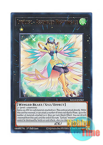 画像1: 英語版 RA04-EN069 Lyrilusc - Assembled Nightingale LL－アセンブリー・ナイチンゲール (ウルトラレア) 1st Edition