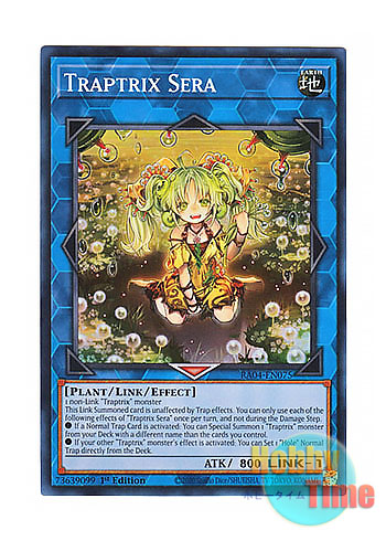 画像1: 英語版 RA04-EN075 Traptrix Sera セラの蟲惑魔 (スーパーレア) 1st Edition