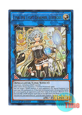 画像1: 英語版 RA04-EN081 Lyna the Light Charmer, Lustrous 照耀の光霊使いライナ (ウルトラレア) 1st Edition