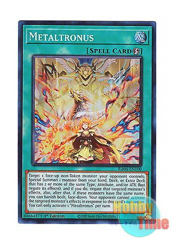 画像1: 英語版 RA04-EN100 Metaltronus 共界神淵体 (スーパーレア) 1st Edition