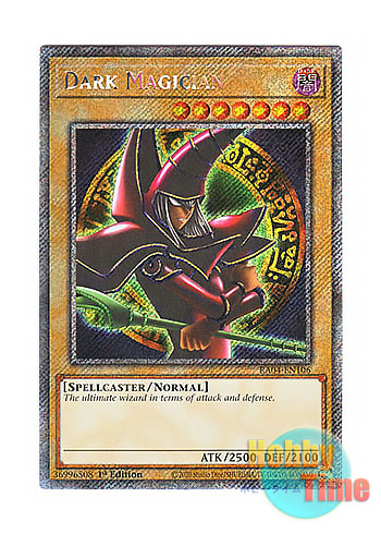 画像1: 英語版 RA04-EN106 Dark Magician ブラック・マジシャン (プラチナシークレットレア) 1st Edition