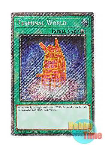 画像1: 英語版 RA04-EN148 Terminal World 端末世界 (プラチナシークレットレア) 1st Edition