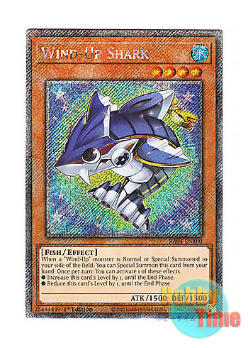 画像1: 英語版 RA04-EN180 Wind-Up Shark ゼンマイシャーク (プラチナシークレットレア) 1st Edition