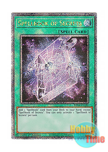 画像1: 英語版 RA04-EN189 Spellbook of Secrets グリモの魔導書 (クォーターセンチュリーシークレットレア) 1st Edition