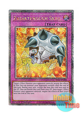 画像1: 英語版 RA04-EN202 Breakthrough Skill ブレイクスルー・スキル (クォーターセンチュリーシークレットレア) 1st Edition