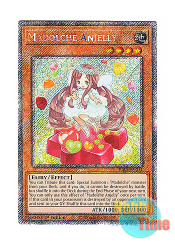 画像1: 英語版 RA04-EN215 Madolche Anjelly マドルチェ・エンジェリー (プラチナシークレットレア) 1st Edition
