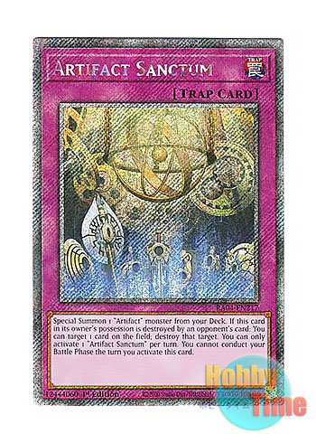 画像1: 英語版 RA04-EN217 Artifact Sanctum アーティファクトの神智 (プラチナシークレットレア) 1st Edition
