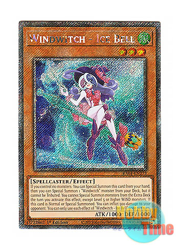 画像1: 英語版 RA04-EN273 Windwitch - Ice Bell WW－アイス・ベル (プラチナシークレットレア) 1st Edition