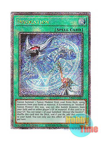 画像1: 英語版 RA04-EN281 Invocation 召喚魔術 (クォーターセンチュリーシークレットレア) 1st Edition