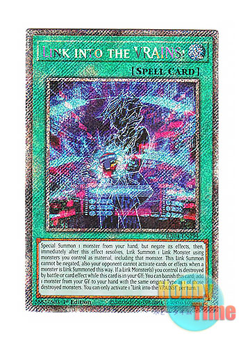 画像1: 英語版 RA04-EN294 Link into the VRAINS! Into the VRAINS！ (プラチナシークレットレア) 1st Edition