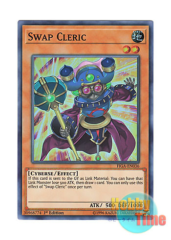 画像1: 英語版 FIGA-EN036 Swap Cleric スワップリースト (スーパーレア) 1st Edition