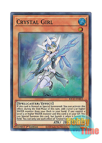 画像1: 英語版 KICO-EN015 Crystal Girl クリスタル・ガール (スーパーレア) 1st Edition