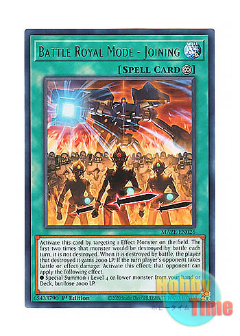 画像1: 英語版 MAZE-EN026 Battle Royal Mode - Joining Battle Royal Mode－Joining (レア) 1st Edition