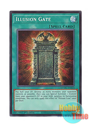 画像1: 英語版 MZMU-EN023 Illusion Gate 幻魔の扉 (シークレットレア) 1st Edition