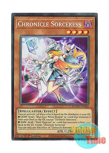 画像1: 英語版 MZMU-EN032 Chronicle Sorceress クロニクル・ソーサレス (コレクターズレア) 1st Edition