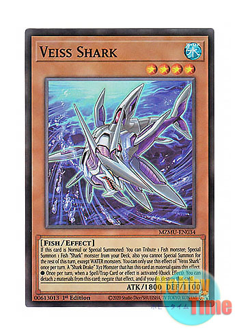 画像1: 英語版 MZMU-EN034 Veiss Shark バイス・シャーク (スーパーレア) 1st Edition