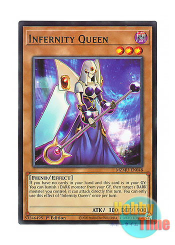 画像1: 英語版 MZMU-EN048 Infernity Queen インフェルニティ・クイーン (レア) 1st Edition
