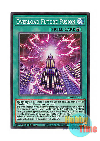 画像1: 英語版 MZMU-EN055 Overload Future Fusion 超未来融合－オーバーフューチャー・フュージョン (スーパーレア) 1st Edition