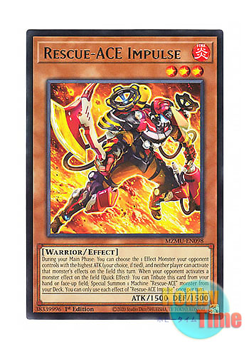 画像1: 英語版 MZMU-EN098 Rescue-ACE Impulse R－ACEインパルス (レア) 1st Edition