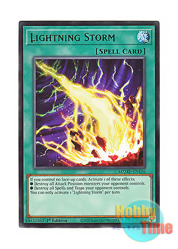 画像1: 英語版 MZMU-EN116 Lightning Storm ライトニング・ストーム (レア) 1st Edition