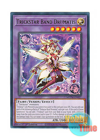 画像1: 英語版 MZTM-EN027 Trickstar Band Drumatis トリックスターバンド・ドラマチス (レア) 1st Edition