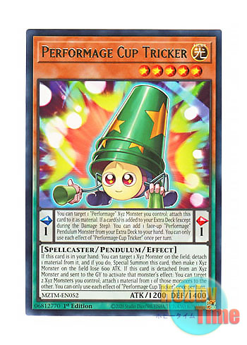 画像1: 英語版 MZTM-EN052 Performage Cup Tricker Emカップ・トリッカー (レア) 1st Edition