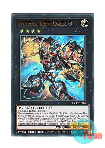 画像1: 英語版 25LP-EN014 Ryzeal Detonator ライゼオル・デッドネーダー (ウルトラレア) Limited Edition