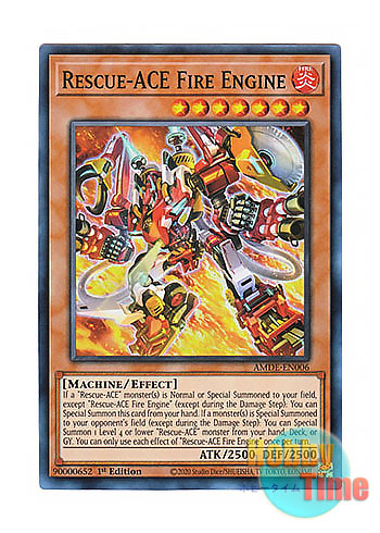 画像1: 英語版 AMDE-EN006 Rescue-ACE Fire Engine R－ACEファイア・エンジン (スーパーレア) 1st Edition